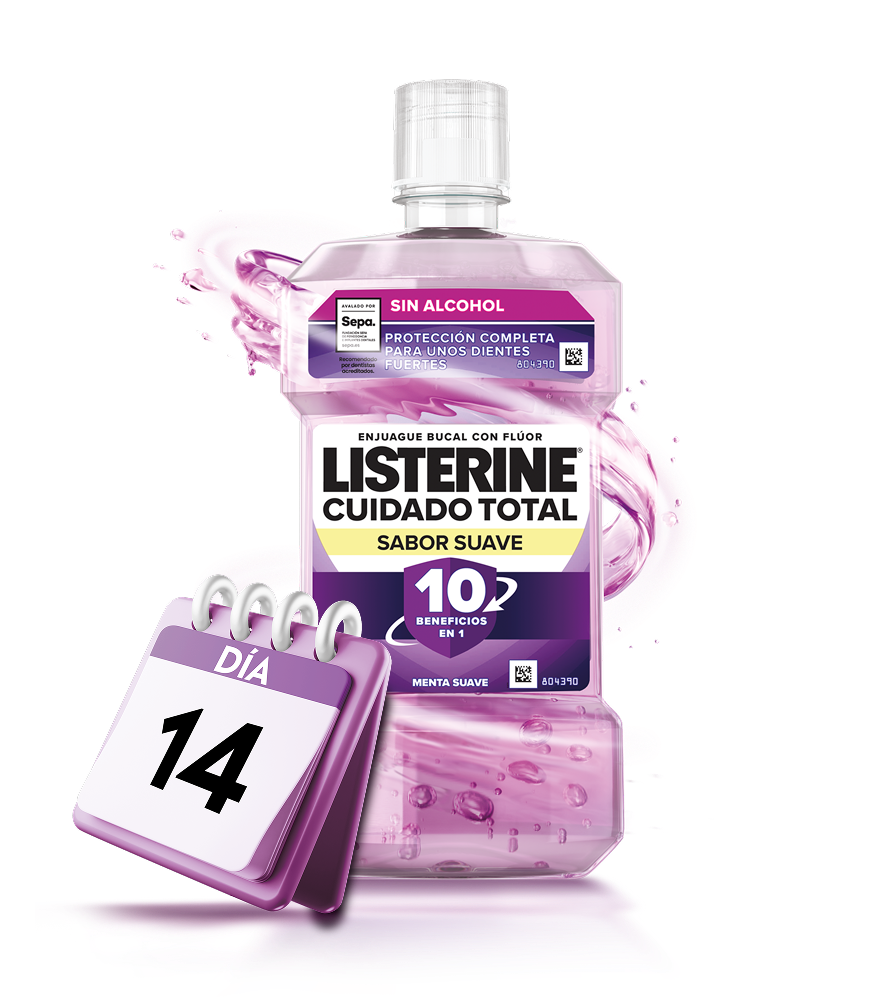 Listerine 14 días